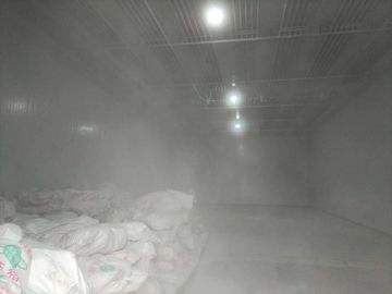 Sitio comercial prefabricado del congelador de la cámara fría de la capacidad grande fácil instalar