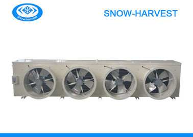 Frío eléctrico de la sala de aire refrigerador estructura compacta con el rotor externo ventilador evaporador de aluminio