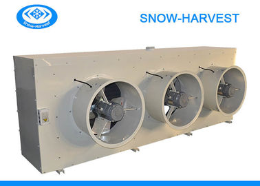 Frío eléctrico de la sala de aire refrigerador estructura compacta con el rotor externo ventilador evaporador de aluminio