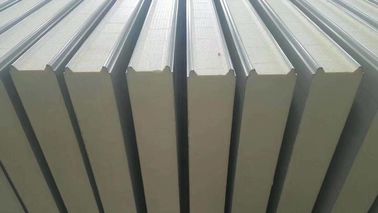 Custodia fresca de intensidad alta de la prenda impermeable de los paneles del tejado de la cámara fría del bocadillo de la PU