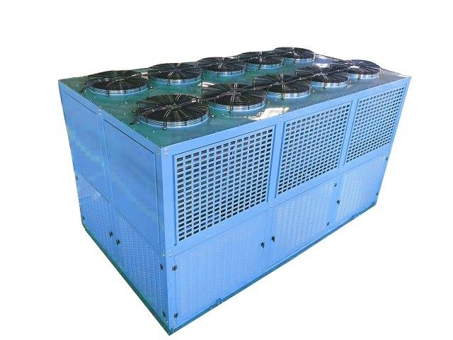 Tipo integrado de condensación condensador de la unidad U de la refrigeración semi cerrada de la cámara fría