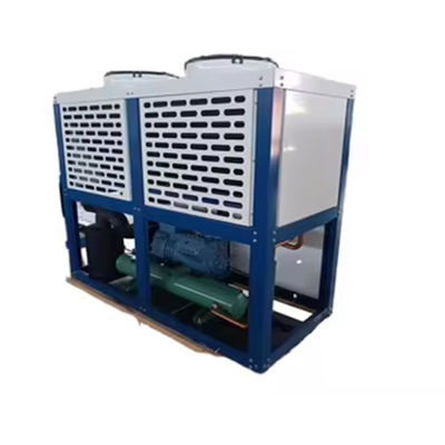 Nueva caja de refrigeración por aire Compresor Unidad de condensación para uso doméstico y restaurante bomba automática con motor Servicio de alimentos Frío S